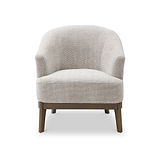 Toira Natural Woven Chenille Tub Chair
