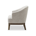 Toira Natural Woven Chenille Accent Chair