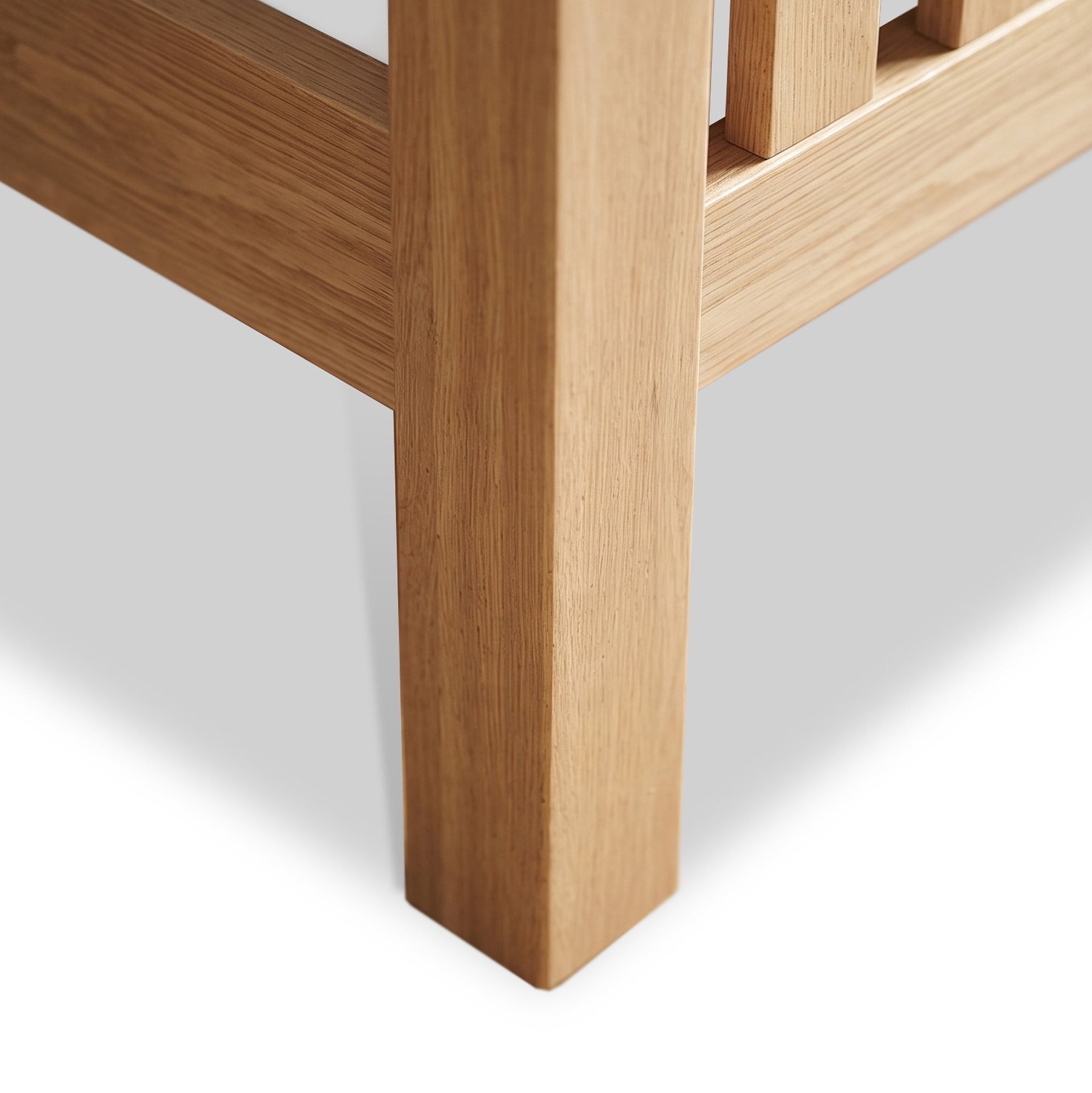Zelah Oak Bed Frame from Roseland Furniture