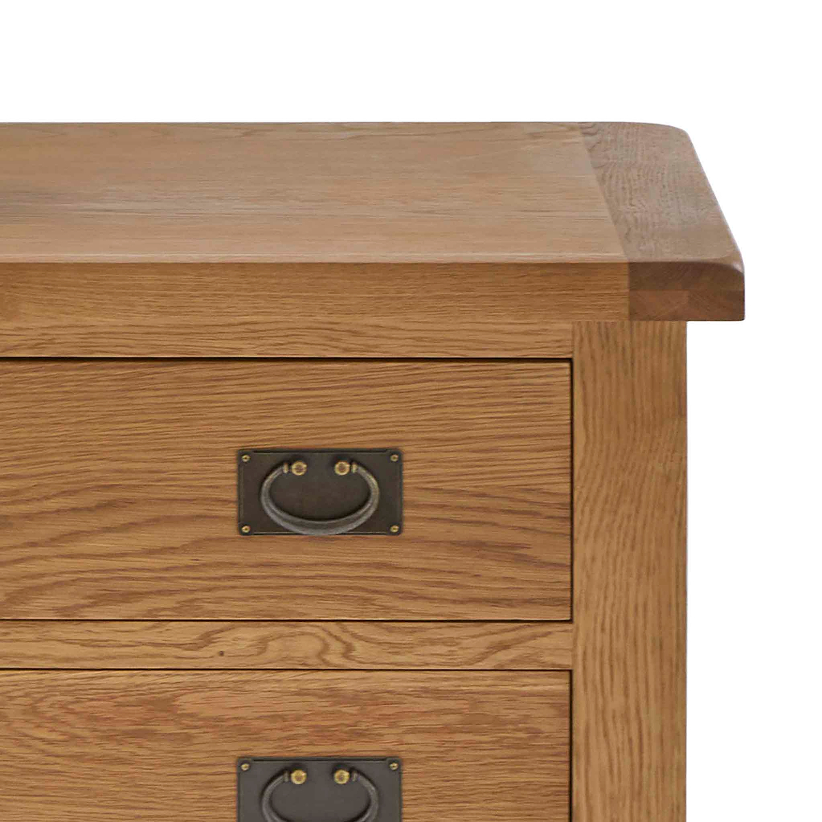 Zelah Oak 3 Drawer Chest by Roseland Furniture