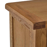 Zelah Oak 3 Drawer Chest by Roseland Furniture
