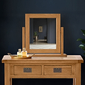 Zelah Oak Vanity Mirror from Roseland Furniture