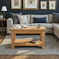 Zelah Oak Coffee Table from Roseland Furniture