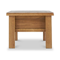 Zelah Oak Coffee Table with Drawer from Roseland Furniture