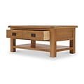 Zelah Oak King Coffee Table from Roseland Furniture