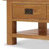 Zelah Oak King Coffee Table from Roseland Furniture