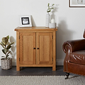 Zelah Oak Mini Cupboard from Roseland Furniture