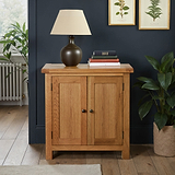 Zelah Oak Mini Cupboard from Roseland Furniture