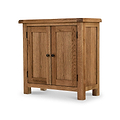 Zelah Oak Mini Cupboard from Roseland Furniture
