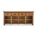 Zelah Oak Extra Large Sideboard from Roseland Furniture