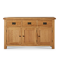 Zelah Oak Large Sideboard by Roseland Furniture