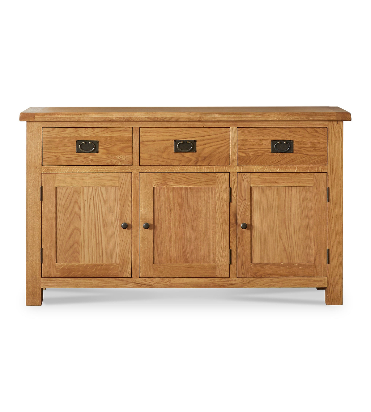 Zelah Oak Large Sideboard by Roseland Furniture