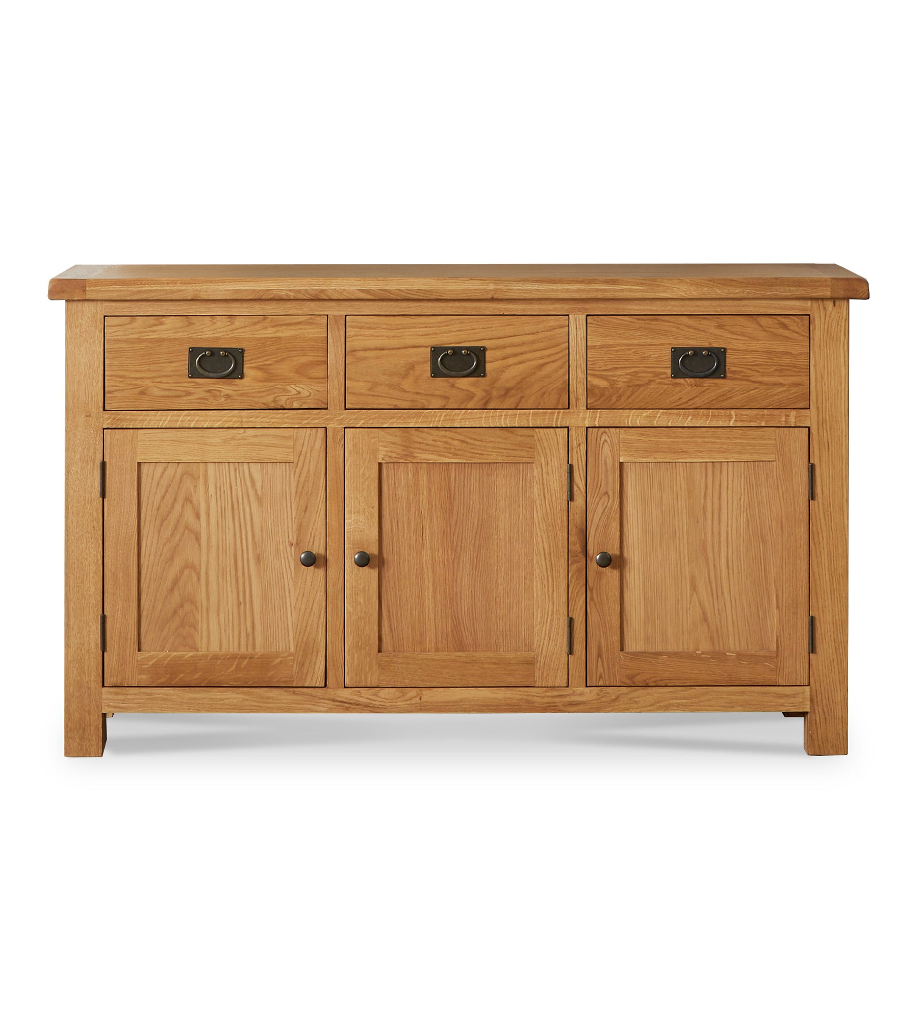 Zelah Oak Large Sideboard by Roseland Furniture