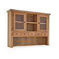 Zelah Oak Large Hutch by Roseland Furniture