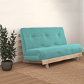 Maggie Double Futon Mattress Teal from Roseland Furniture