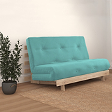 Maggie Double Futon Mattress Teal from Roseland Furniture