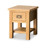 Surrey Oak Lamp Table by Roseland Furniture