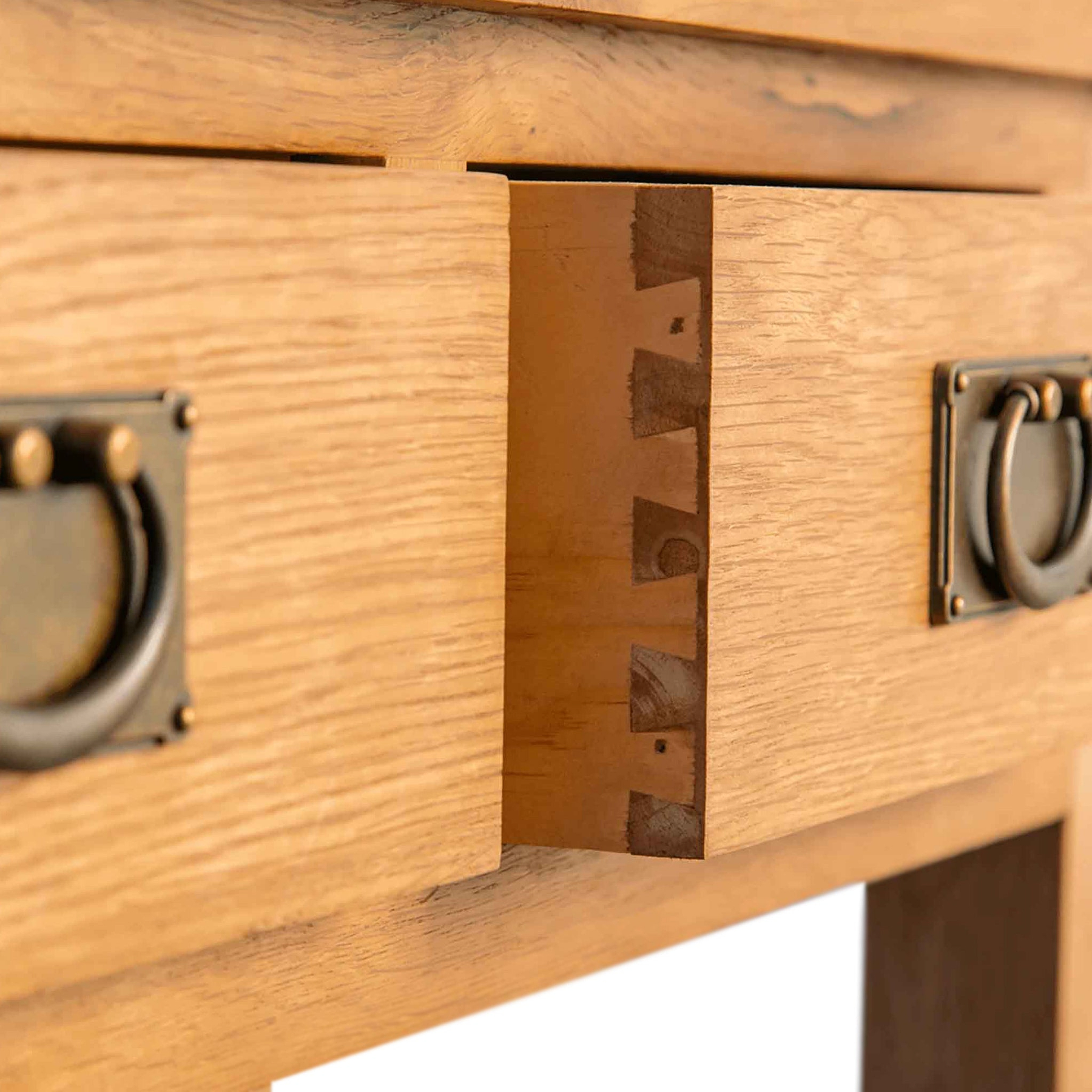 Surrey Oak Console Table from Roseland Furniture