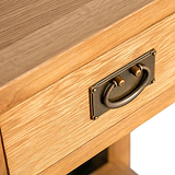 Surrey Oak Console Table from Roseland Furniture