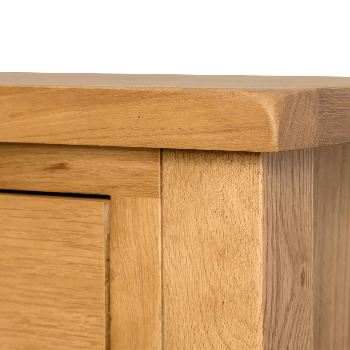 Surrey Slim Oak Bedside Table from Roseland Furniture
