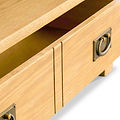 Surrey Oak 90cm TV Stand for living room from Roseland Furniture