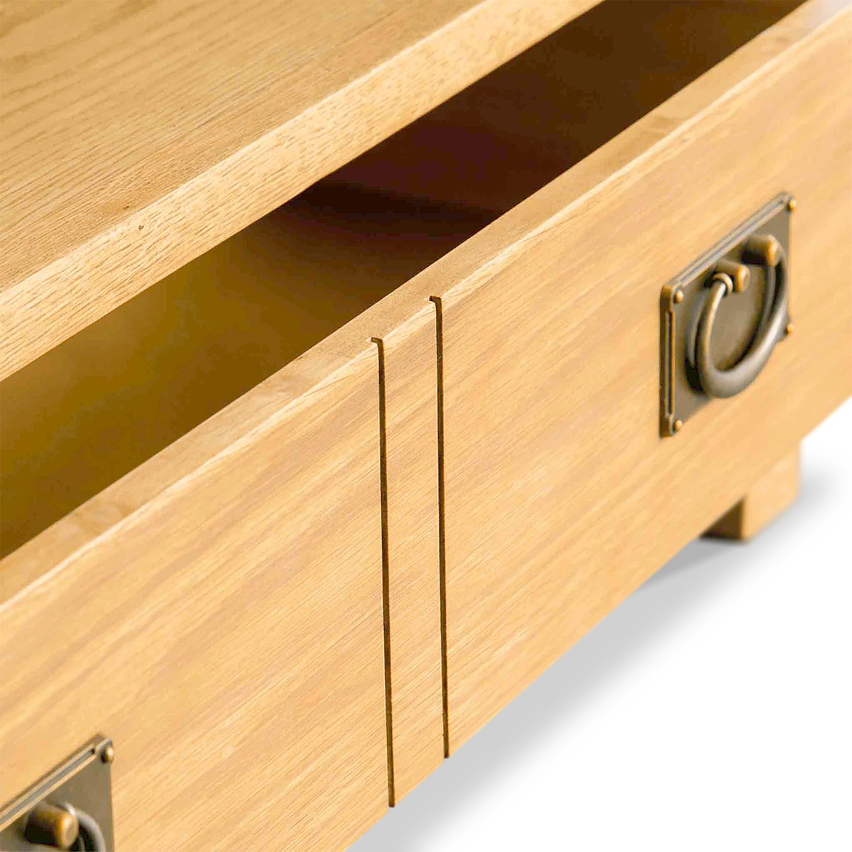 Surrey Oak 90cm TV Stand for living room from Roseland Furniture
