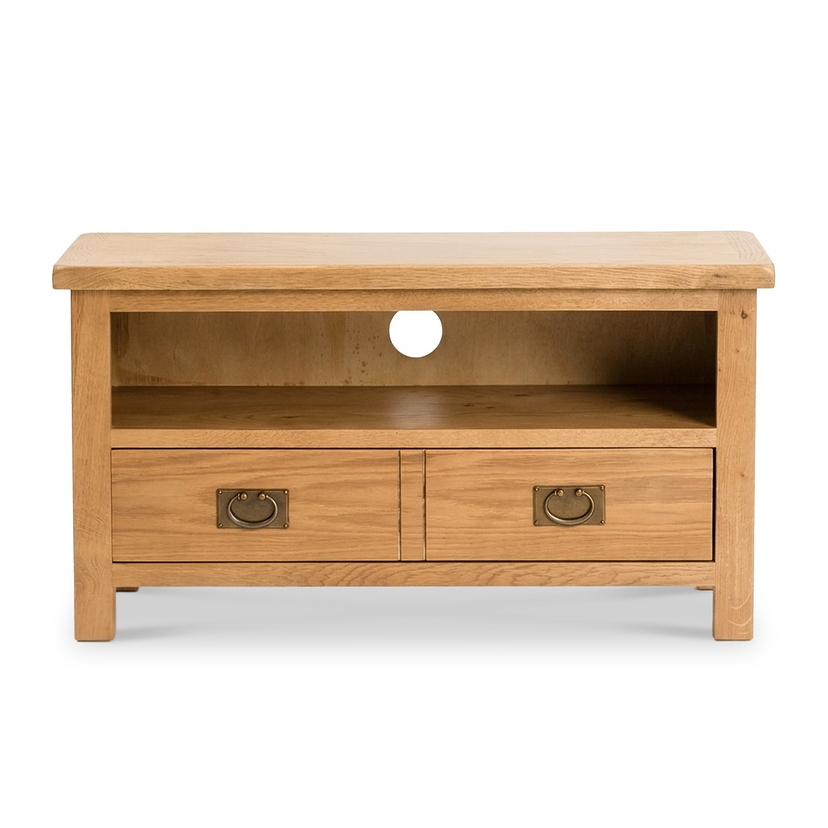 Surrey Oak 90cm TV Stand for living room from Roseland Furniture