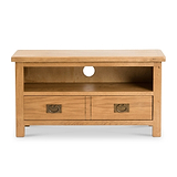 Surrey Oak 90cm TV Stand for living room from Roseland Furniture