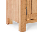 Surrey Oak 180cm Extra Wide TV Stand from Roseland Furniture