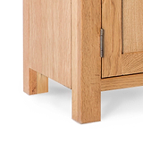 Surrey Oak 140cm Wide TV Stand from Roseland Furniture
