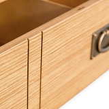 Surrey Oak Corner TV Stand by Roseland Furniture