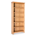 Surrey Oak Large Bookcase by Roseland Furniture