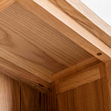 Surrey Oak Small Bookcase by Roseland Furniture