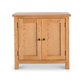 Surrey Oak Small Cupboard from Roseland Furniture