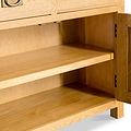 Surrey Oak Small Sideboard from Roseland Furniture