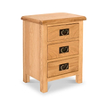 Surrey Oak Bedside Table by Roseland Furniture
