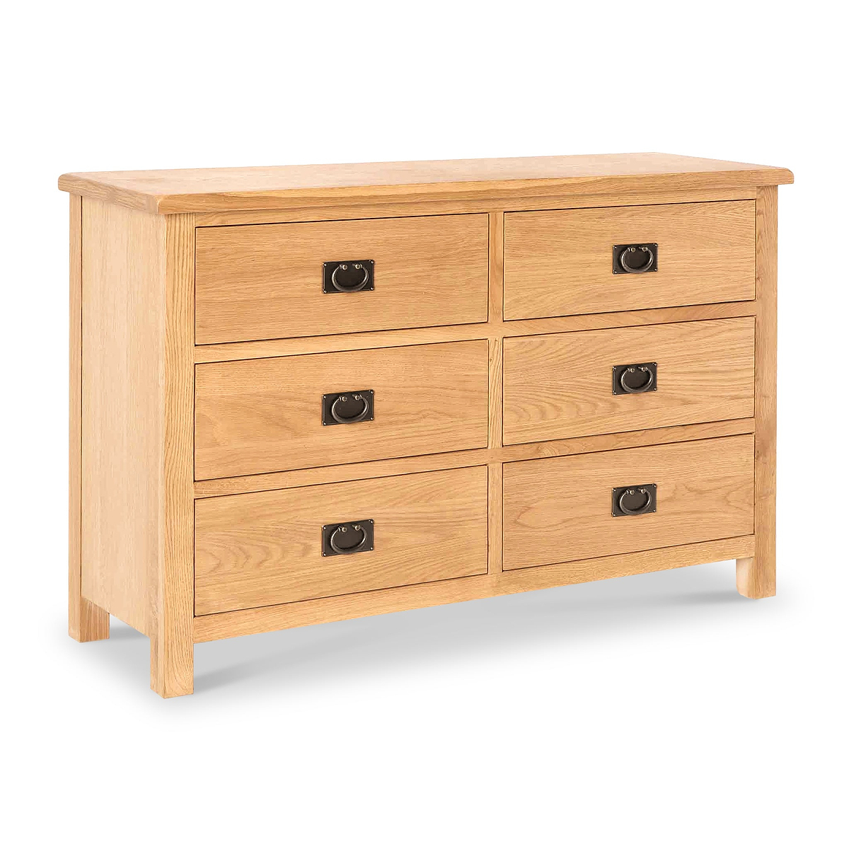 Surrey Oak Large Chest Of Drawers by Roseland Furniture