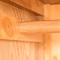 Surrey Oak Triple Wardrobe & Drawers from Roseland Furniture