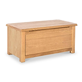 Surrey Oak Blanket Box by Roseland Furniture
