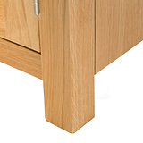 London Oak Extra Large Sideboard Cabinet from Roseland Furniture