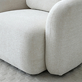 Irving Chenille Swivel Chair Natural from Roseland Furniture
