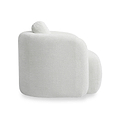 Irving Chenille Swivel Chair Natural from Roseland Furniture