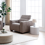 Beaumont-chenille-recliner-chair from Roseland Furniture