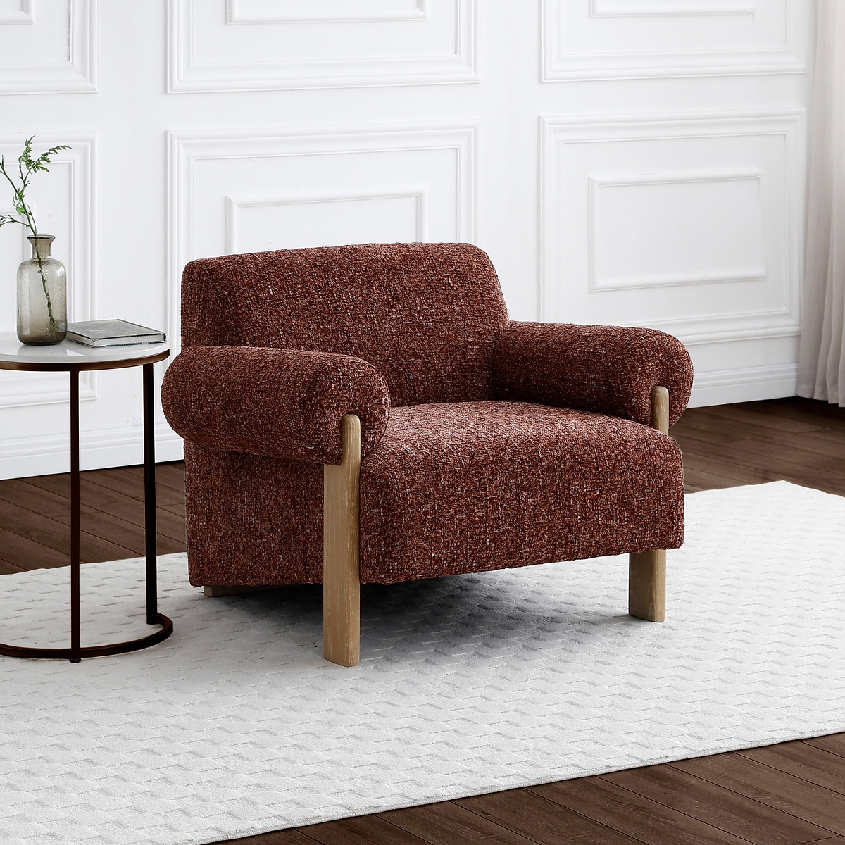 Karla Armchair Ruby from Roseland Furniture