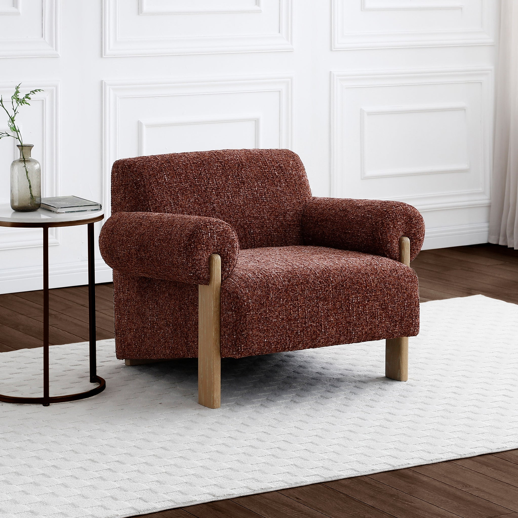 Karla Armchair Ruby from Roseland Furniture