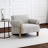 Karla Armchair Natural from Roseland Furniture