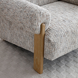 Karla Armchair Natural from Roseland Furniture