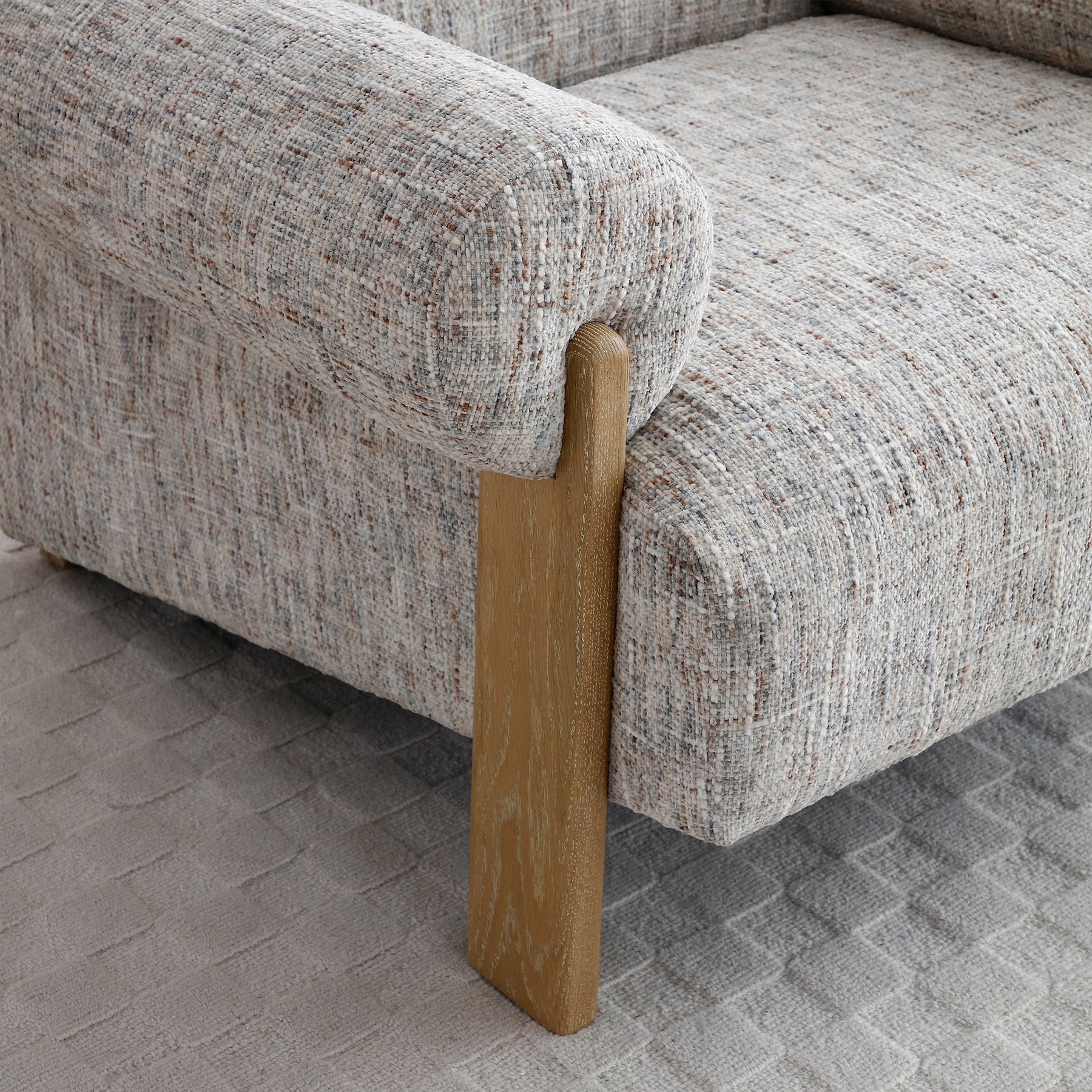 Karla Armchair Natural from Roseland Furniture