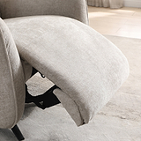 Whitmore-swivel-electric-recliner-beige-chair from Roseland Furniture