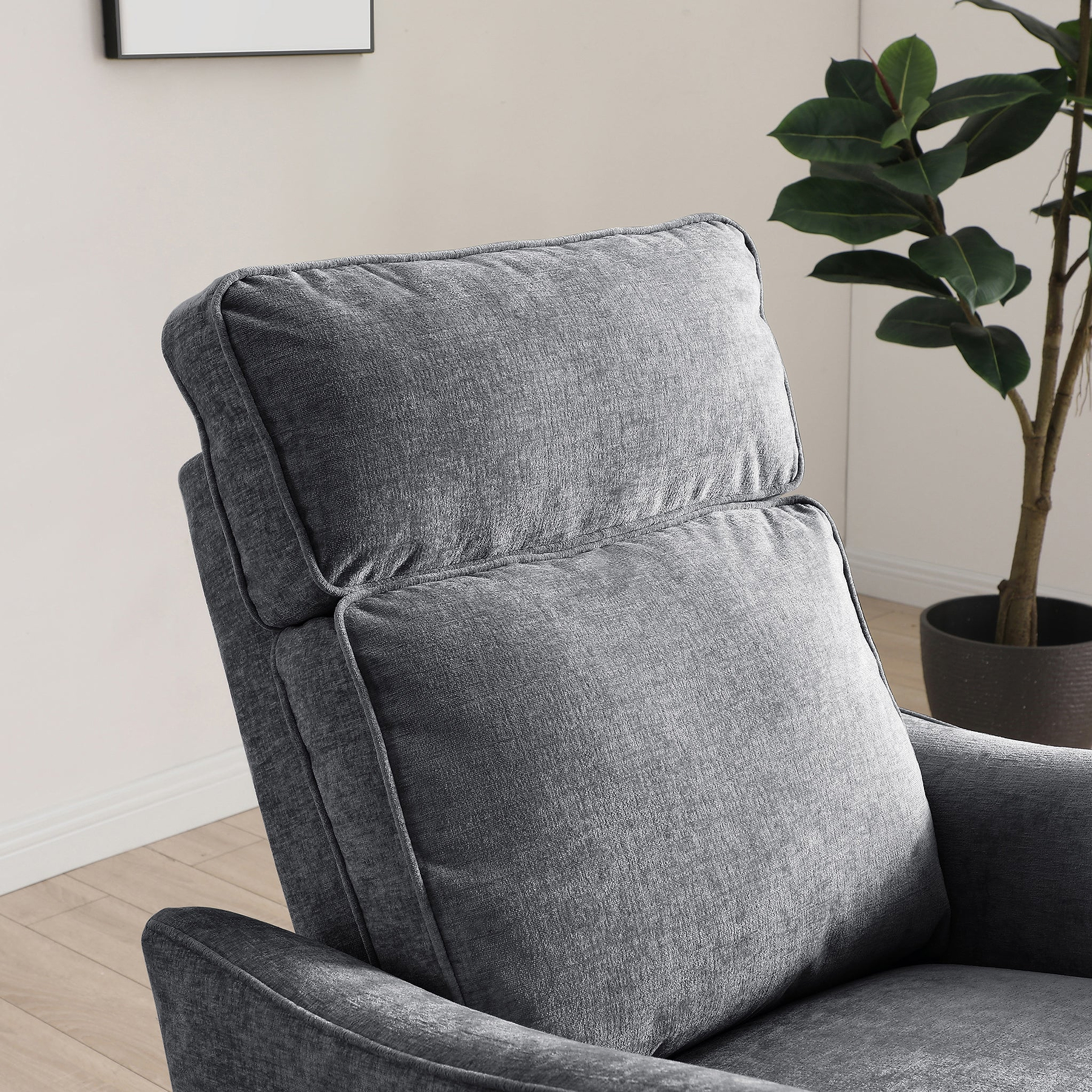 Whitmore-swivel-electric-recliner-grey-chair from Roseland Furniture
